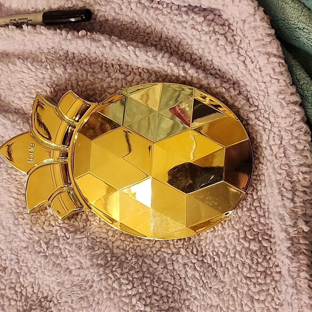 Tarte gold pineapple eyeshadow and blushes